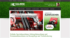Desktop Screenshot of kalinke.de